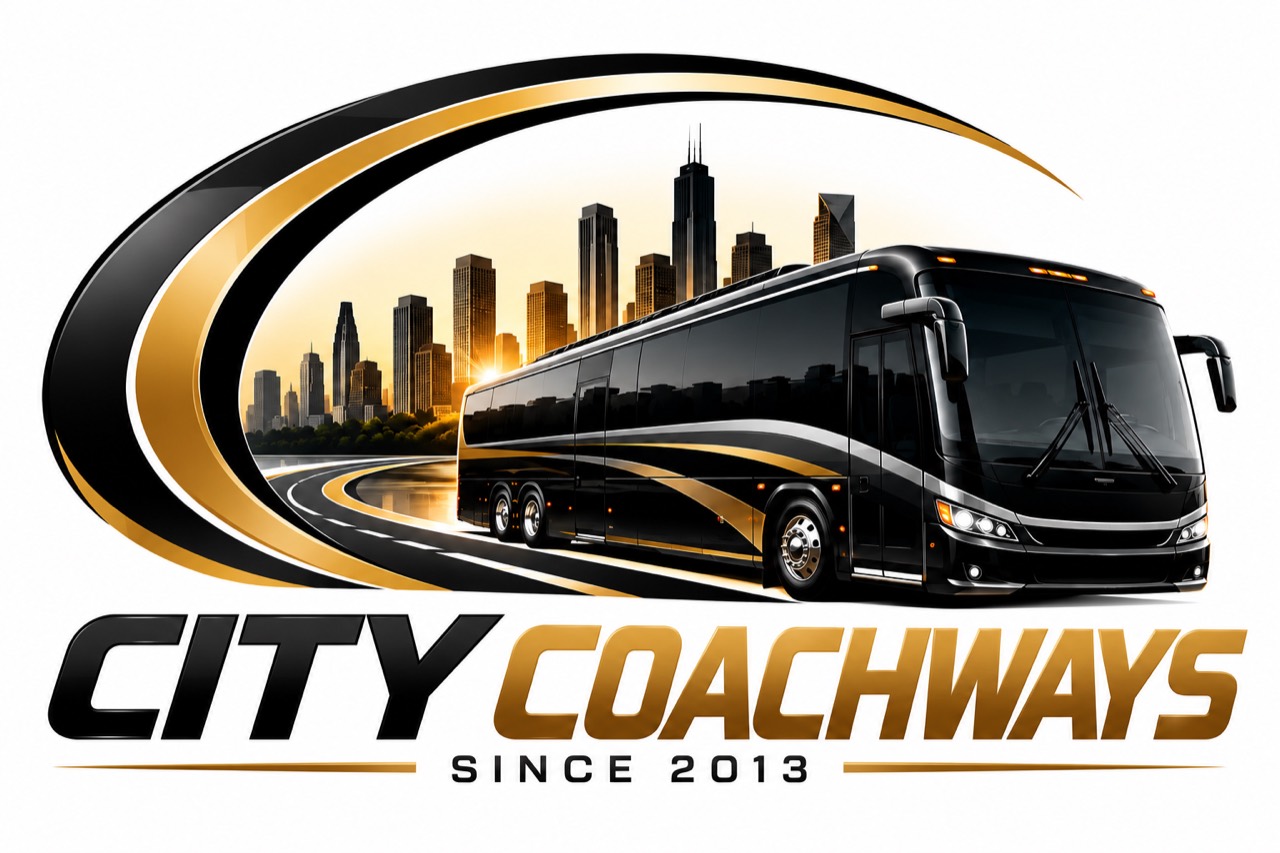 City Coachways black-and-gold coach logo, since 2013